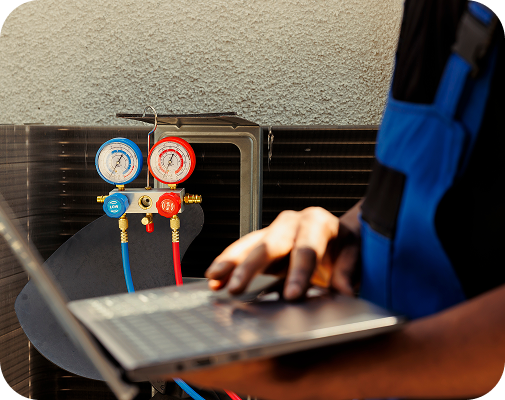 HVAC load calculation and gauges